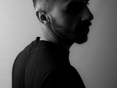 Shadow of a person doing a balance pose.